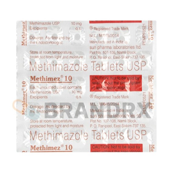Methimez 10 mg Sun Pharmaceuticals Industries