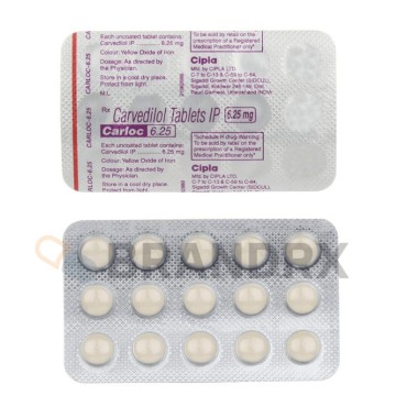 Carloc 6.25 mg Cipla